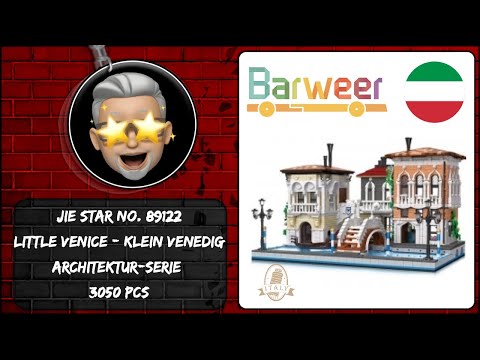 Lange nicht mehr so viel Spaß gehabt beim bauen - Jie Star No. 89122 Little Venice / Klein Venedig