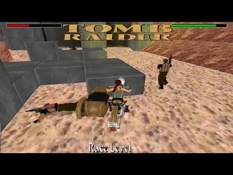 TRLE Tomb Raider mods custom level | Race Level  Gary