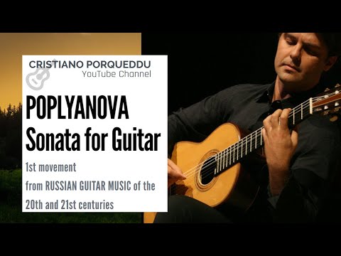 Elena Poplyanova, Sonata for Guitar - Mov. I
