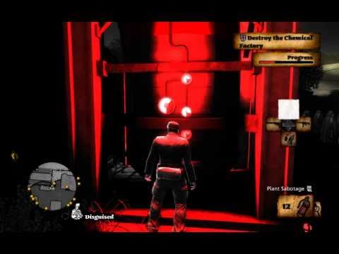 Let's Play The Saboteur 060 - Second Floor: Germans, Toxic Chemicals, and Silverware