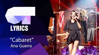 &quot;Cabaret&quot; Ana Guerra | Gala 9 | Lyrics