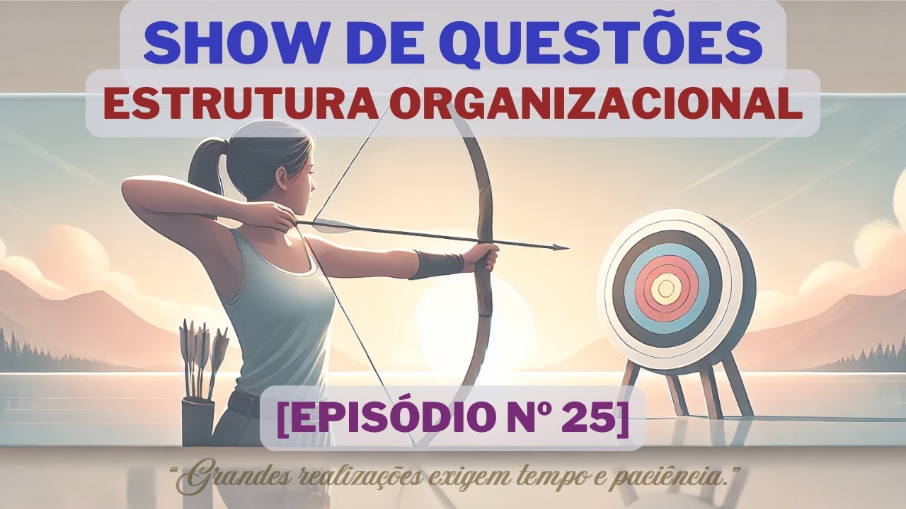 [EP. 25] MPU | SHOW DE QUESTÕES: Estrutura Organizacional: Pontos Fundamentais | Administração Geral