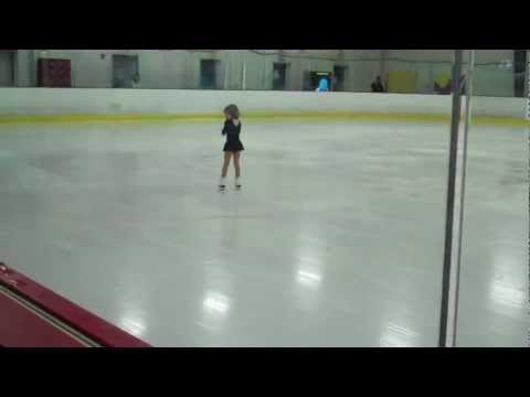 Makenna's First Skating Competition - Basic Skills 1