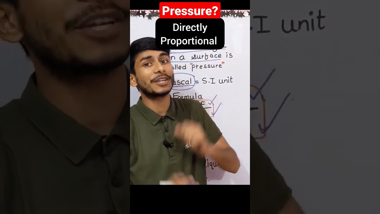 Pressure - Class 8 science chapter 11 Force and pressure!