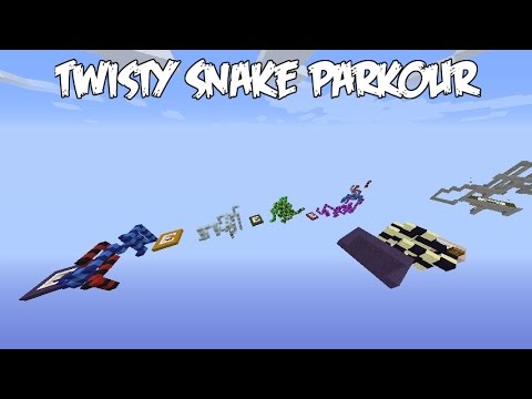 RAIVOISAA PARKOURIA /w JKokki - Pelataan Twisty Snake Parkour