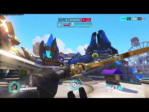 Wraxu Hanzo Gameplay Overwatch Season 33 Top 500