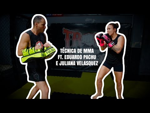 Técnica de MMA com Eduardo Pachu e Juliana Velasquez  | Pulser Fight