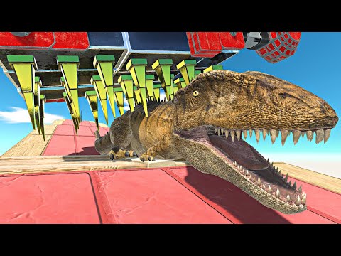 DEADLY LANDING TRAPS - Animal Revolt Battle Simulator #arbs