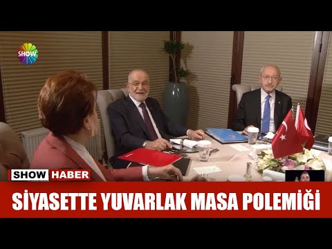 Siyasette yuvarlak masa polemiği