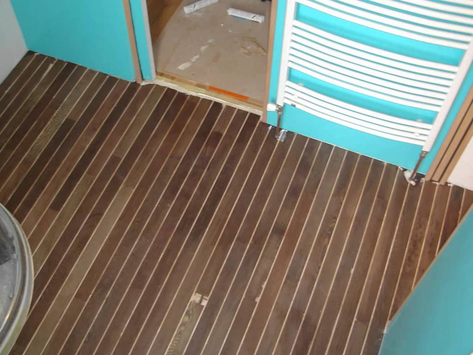 parquet de salle de bain