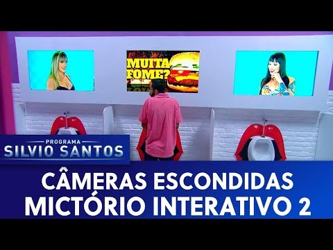 Mictório Interativo 2 | Interactive Restroom 2 Prank Câmeras Escondidas (14/07/19)