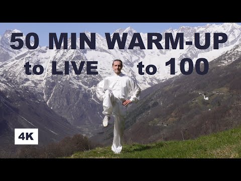 50 MIN TAI CHI WARM-UP, STRETCHING and QI GONG TO LIVE TO 100 YEARS - Joint Mobility Stretch & Relax