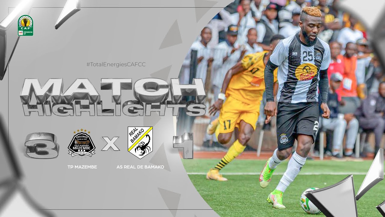 CAF Confederation Cup | Groupe D : TP Mazembe 3-1 AS Real De Bamako
