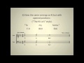 A Capella Jazz Vocal Arrangement Lesson 
