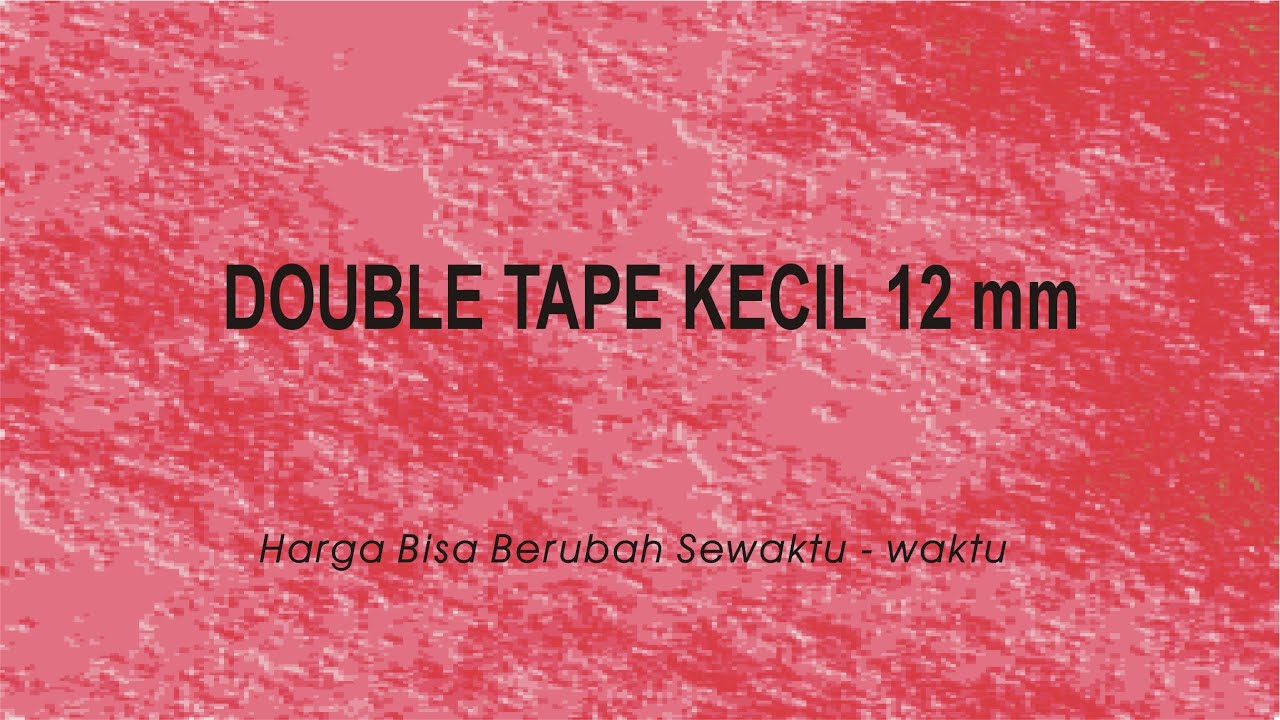 Jual Alat Tulis dan Perlengkapan Kantor - Double tape kecil 12 mm