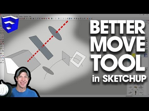 UPRGRADED MOVE TOOL for SketchUp - MoveAlong by Fredo6