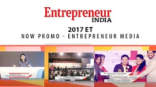 Entrepreneur India 2017 ET now Promo image