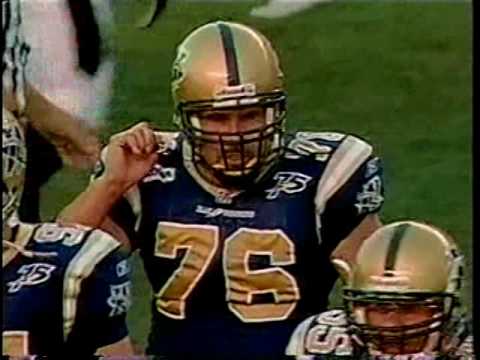 CFL 2005 HAMILTON TIGERCATS AT WINNIPEG BLUEBOMBERS