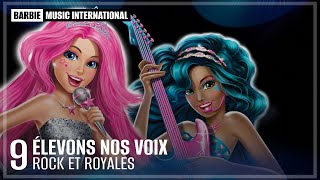 Musik-Video-Miniaturansicht zu Élevons Nos Voix [Raise Our Voices] Songtext von Barbie Rock 'N Royals (OST)