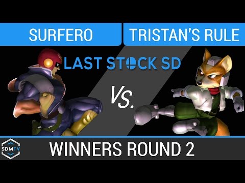 LSSD 79 - Surfero (Falcon) vs. Tristan's Rule (Fox/Link) - SSBM WR2 - Smash Melee