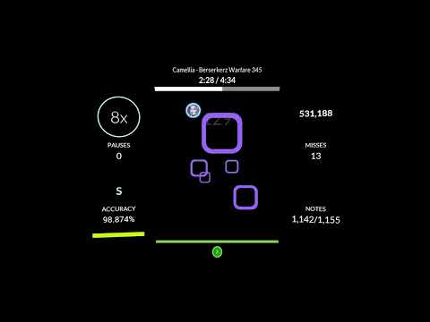 Berserkerz Warfare 345 S+ Sightread 98%