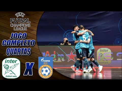 Inter Movistar X Gazprom | CHAMPIONS LEAGUE FUTSAL 2021 |JOGO COMPLETO| Quartas de Final(29/04/2021)