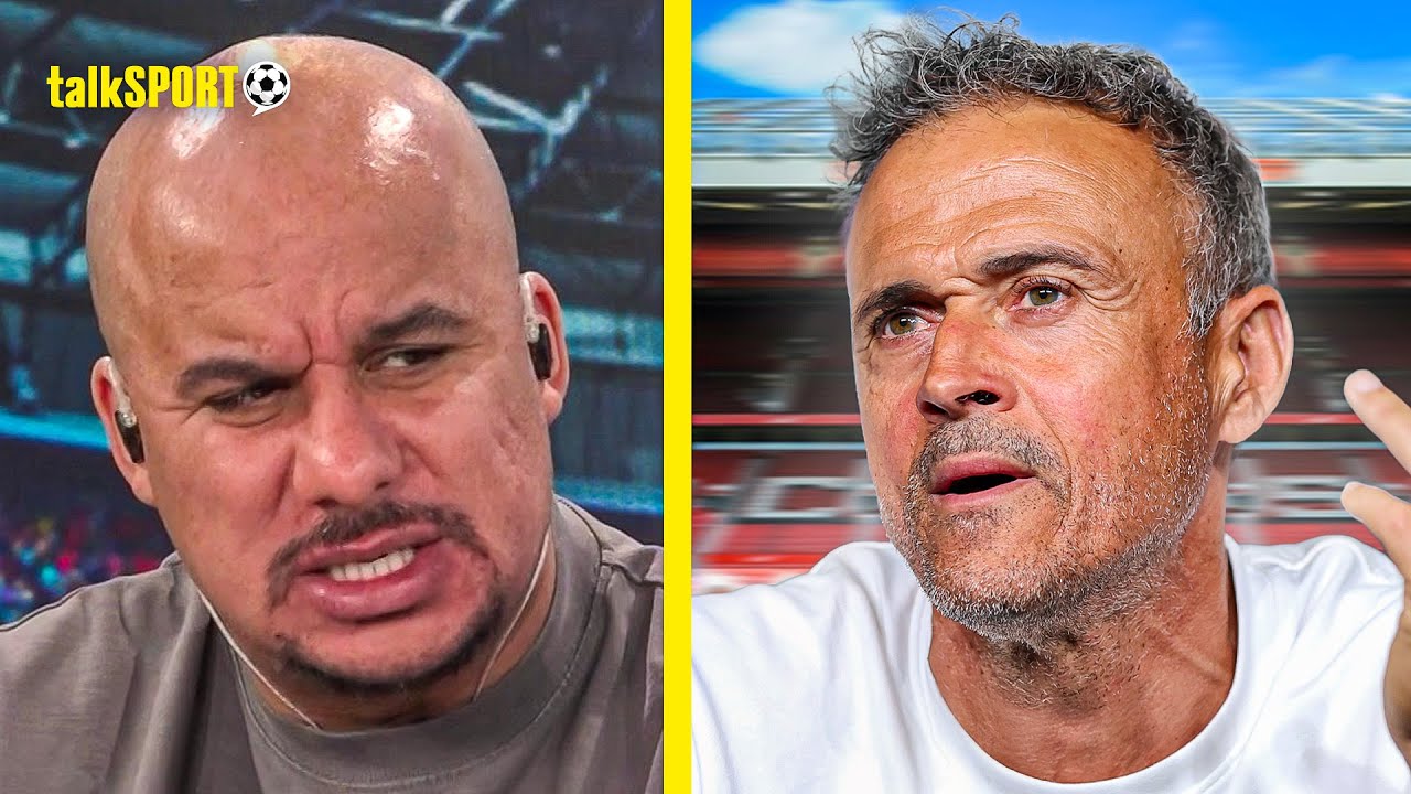 "THAT'S THE CHARACTER!" Gabby Agbonlahor INSISTS Luis Enrique could REJUVENATE Manchester United!