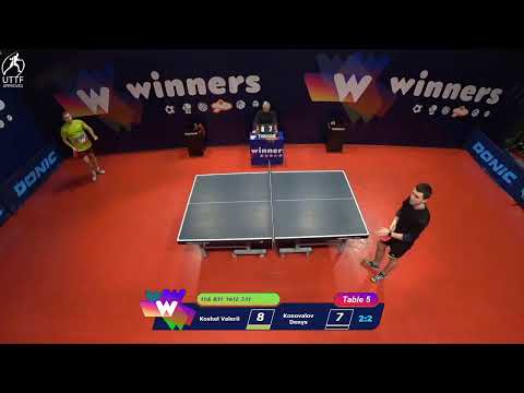WINners League 02.01.2022  Koshel V. - Konovalov D. 11:45