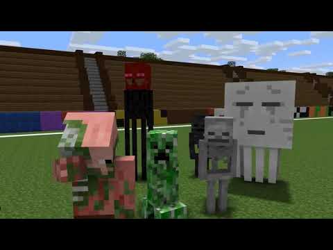 Craftronix! Monster School _ Penalty Shootout ! - Minecraft Animation