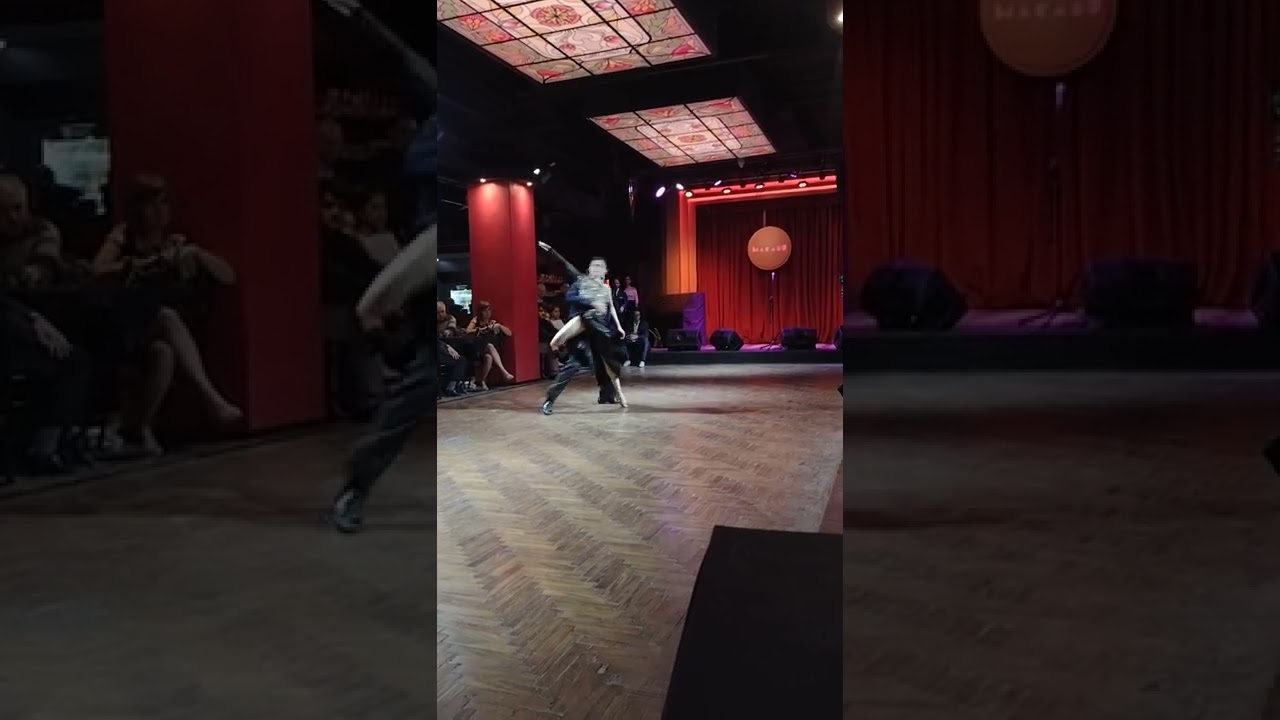 Daniela Bravo y Lucas Guevara en CantéPri Milonga, 29/08/2022
