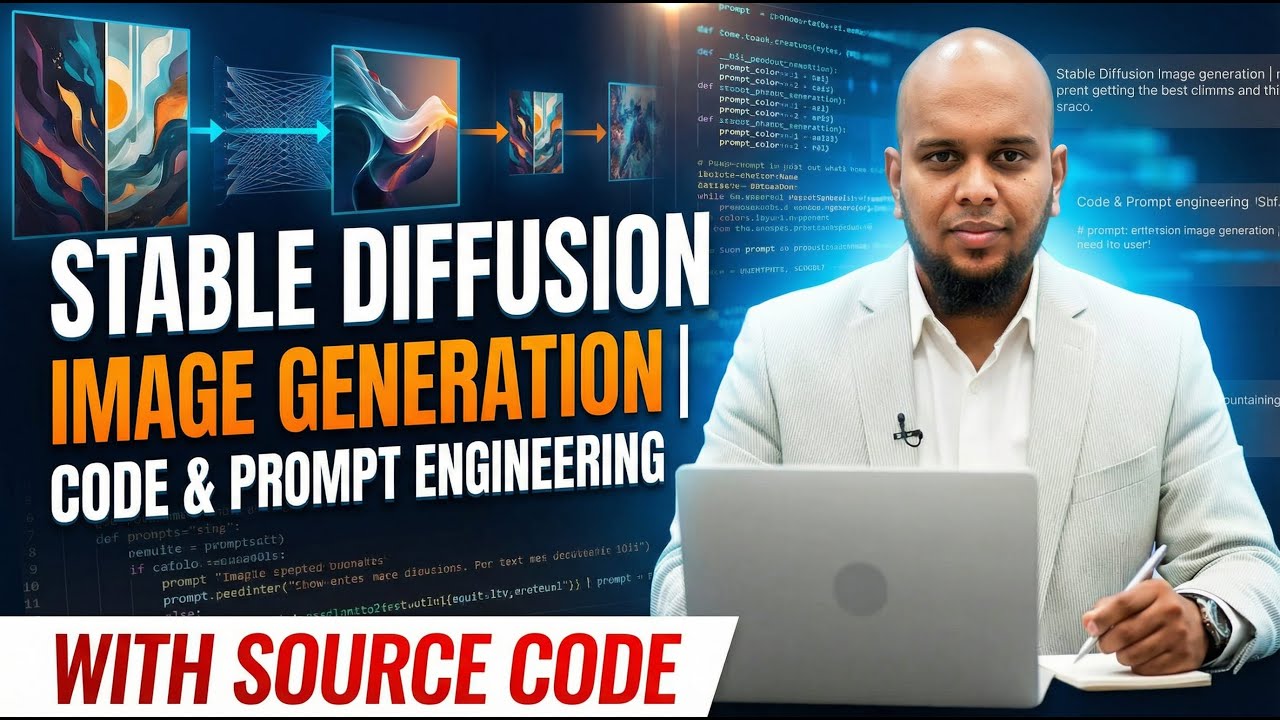 Stable Diffusion Image Generation | Code & Prompt Engineering