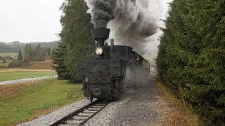 preview picture of video 'Taurachbahn - Teil 4: Thörl 6 - Zugmitfahrt und Aufrüsten in Mauterndorf'