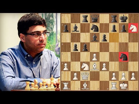 Anand's Immortal - A game for the ages! (According to Magnus Carlsen) || Remake 60fps