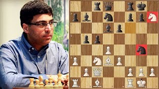 Anand's Immortal - A game for the ages! (According to Magnus Carlsen) || Remake 60fps