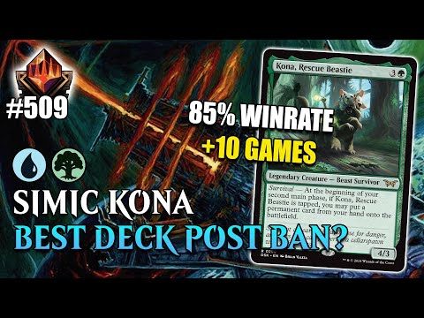 🌳💧 SIMIC KONA THE BEST DECK IN STANDARD AFTER BANS | MTG ARENA Standard OM1 Trough the Omenpaths SPM