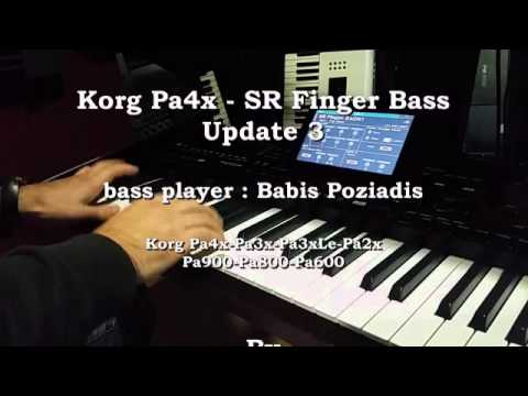 Studio R Set - SR Finger Bass sound