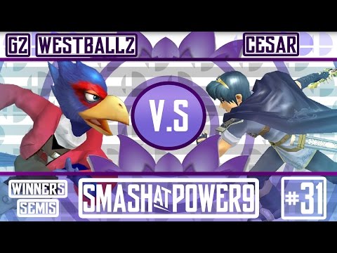 S@P9 #31 - G2 | Westballz (Falco) VS Cesar (Marth) - Winners Semis