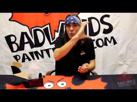 Badlands Paintball FAQ - Tiberius First Strike Round VS. .68 paintball