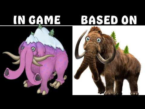 My Singing Monsters are based on... | Compilation (92 - Monsters) - Sounds and Animations | MSM