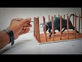 How To Make Mini Bull In Side Cage From Clay Step By Step Clay Crafts Clay Art Clay Modelling