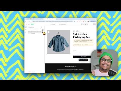 How to check if the Magical Fees app embed block is properly activated
