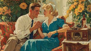 Romantic jazz playing from another room as you unwind