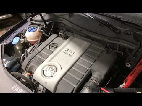 x004 VW Passat 2.0L engine run test