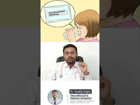 Make ORS ( Oral Rehydration Solution) At Home in 2 minutes 🥛 | Home Made  ORS #shorts