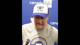Coach O'Shea after the preseason loss