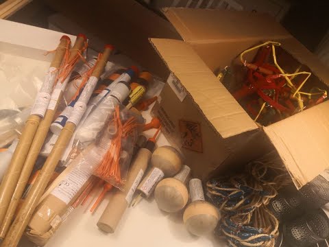 Årets tredje inköp av fyrverkerier pyroteknik 2023 från Göteborgs Fyrverkerifabrik. Proffsprodukter.