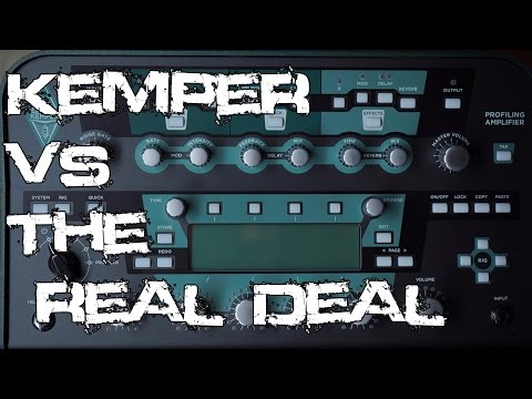 Kemper Profling Amp vs the Real Deal | SpectreSoundStudios SHOOTOUT