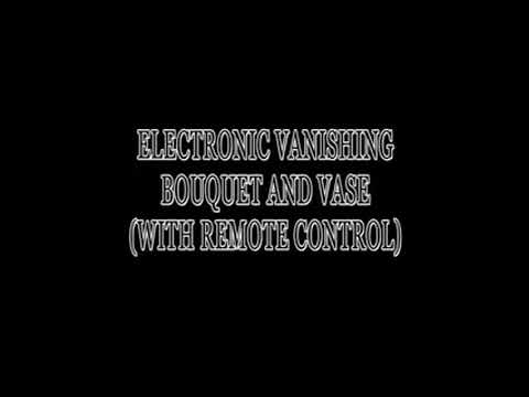 Saturn Magic - Vanishing Bouquet & Vase With Remote Control by Tora Magic
