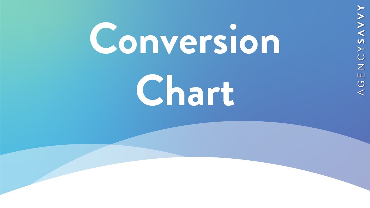 Conversion Chart
