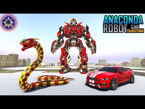 Play anaconda robot transforming Robot Car Transform